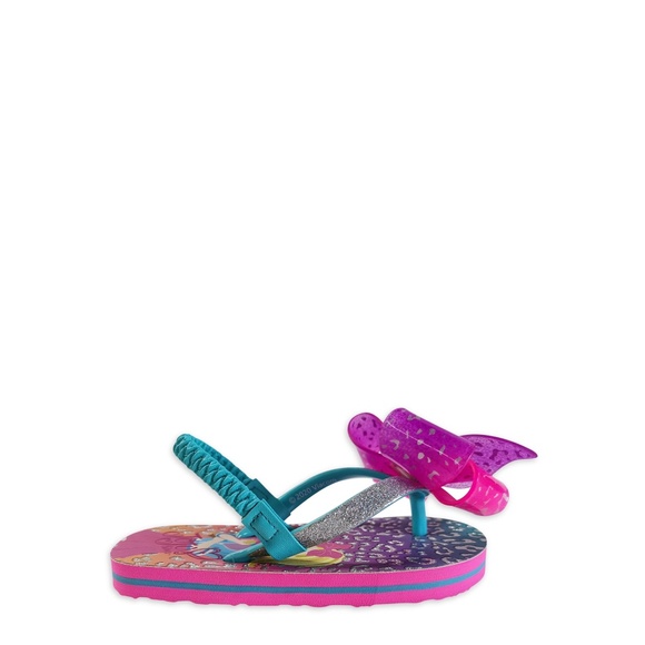 Nickelodeon Jojo Siwa Bow Beach Flip Flop Sandal - Size: 5/6 Toddler - Picture 5 of 10